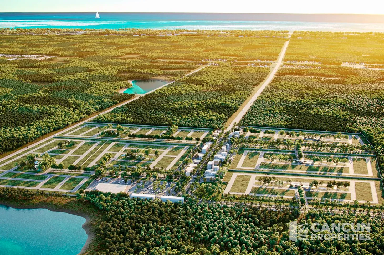 Residential Lots for Sale in Puerto Morelos Gran Vía del Mar